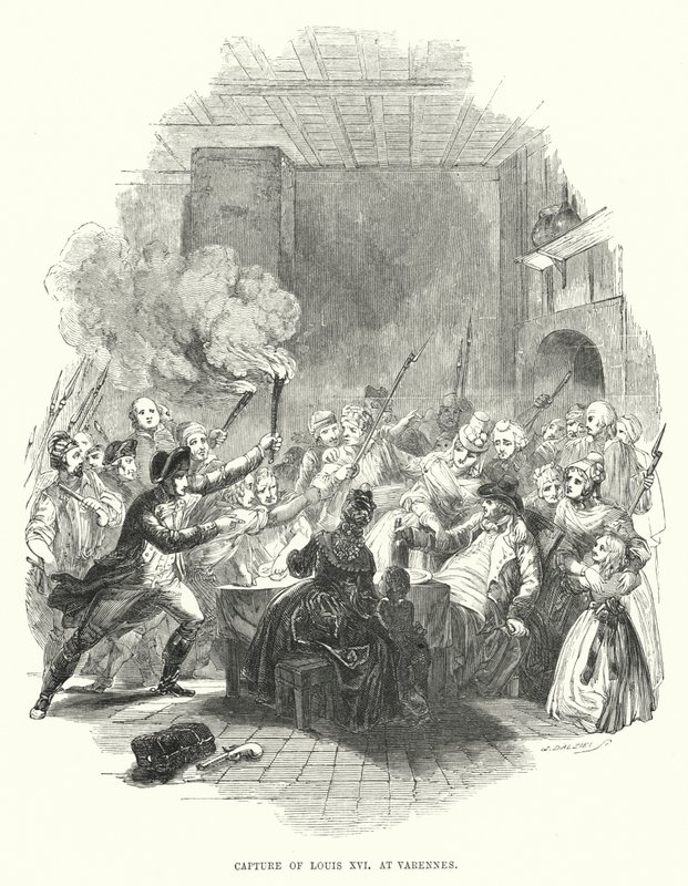 Capture de Louis XVI à Varennes - European School