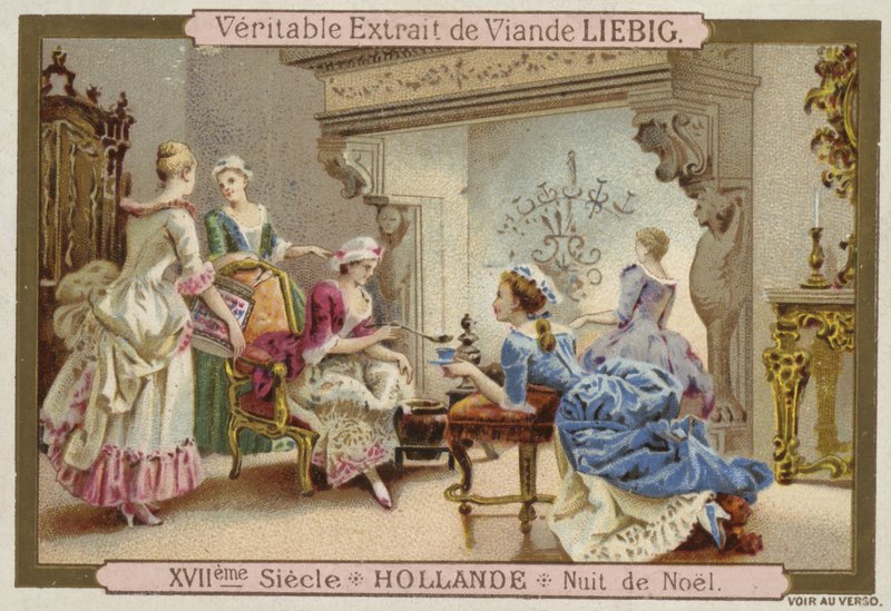 Nuit de Noël, Pays-Bas, 17ème siècle - European School