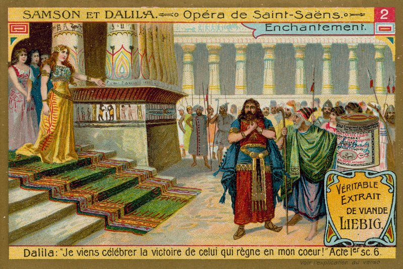 Dalila déclare son amour à Samson - European School