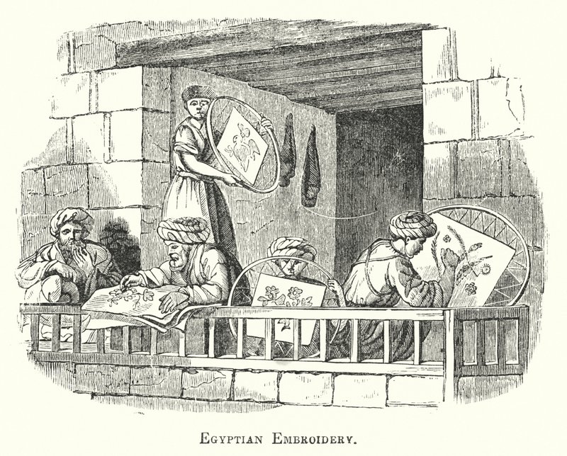 Broderie égyptienne - European School