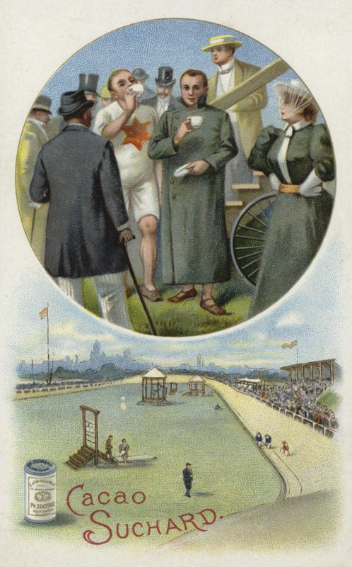 Dégustation de cacao Suchard au vélodrome - European School