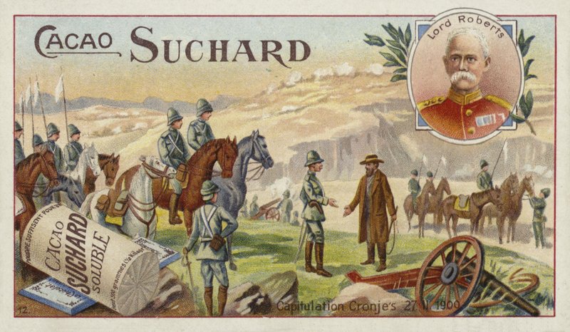 Le maréchal Lord Roberts et la reddition de Piet Cronje, Guerre des Boers, 27 février 1900 - European School
