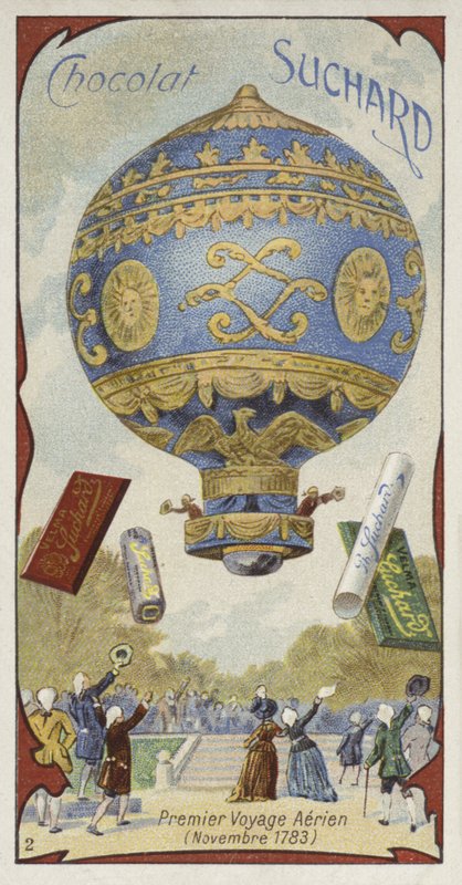 Premier vol en montgolfière habité, novembre 1783 - European School