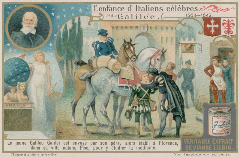 Galileo Galilei est envoyé à Pise pour étudier la médecine - European School