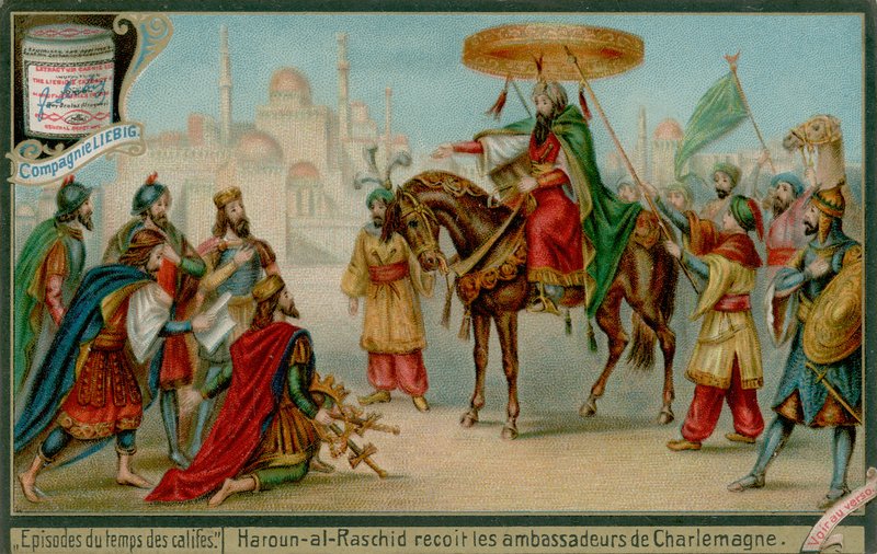 Haroun-al-Rachid reçoit les ambassadeurs de Charlemagne - European School