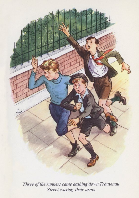 Illustration pour Emil et les détectives (lithographie couleur) - European School
