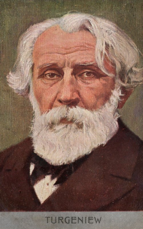 Ivan Tourgueniev, romancier russe - European School