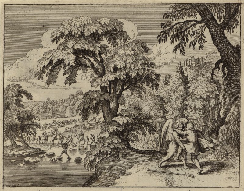 Jacob luttant avec l