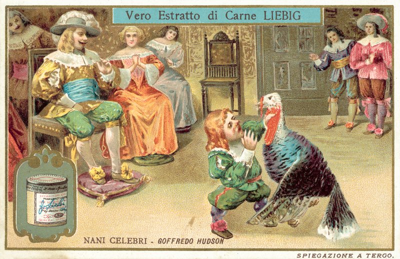 Jeffrey Hudson, nain et bouffon de la cour anglaise de Charles Ier et Henriette Marie - European School