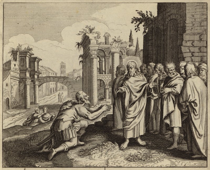 Jésus-Christ guérissant le fils d