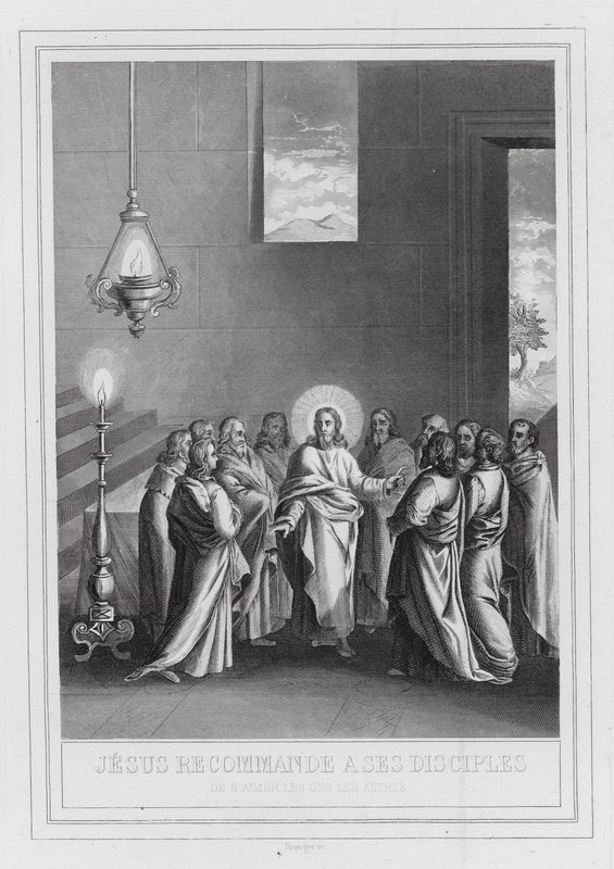 Jésus recommande à ses disciples de s