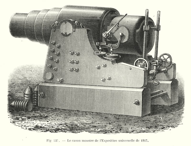 Le canon monstre de l