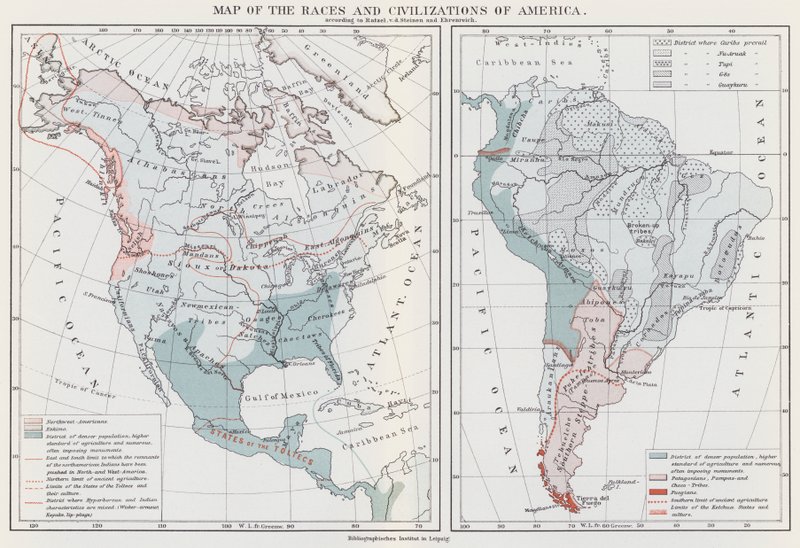 Carte des races et civilisations d
