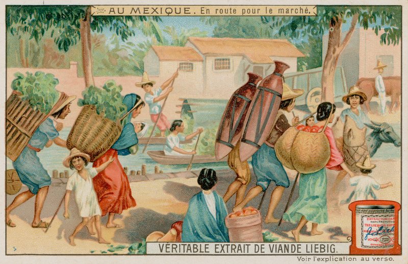 Mexicains en route pour le marché - European School