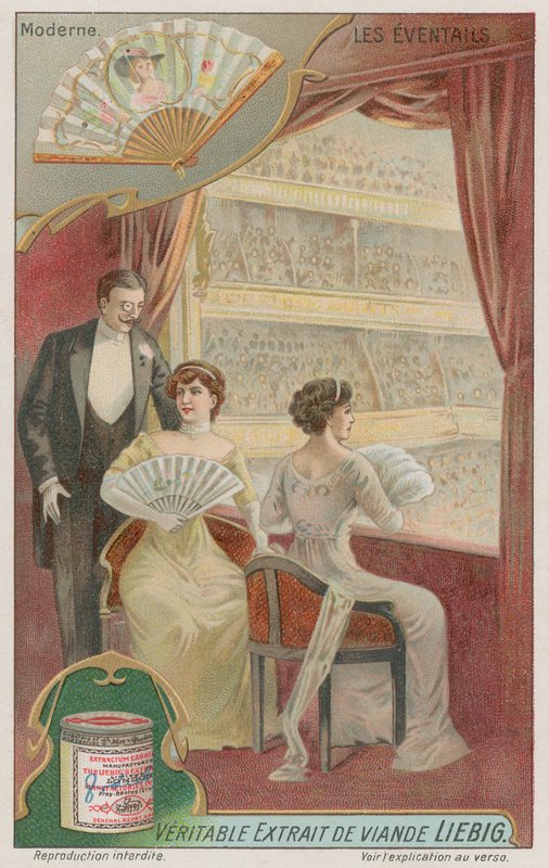 Éventails modernes (XXe siècle) - European School