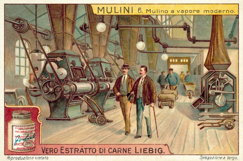 Moulin moderne à vapeur - European School