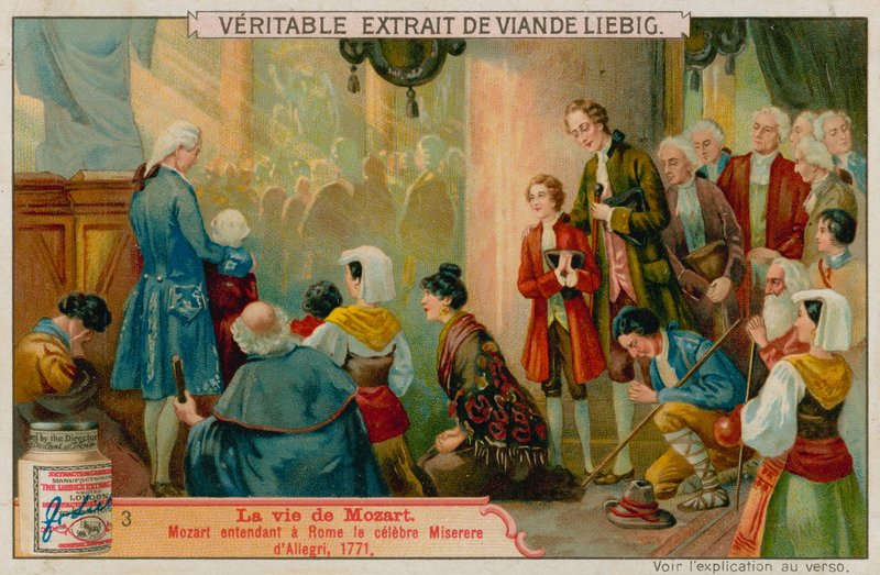 Mozart entend le Miserere d