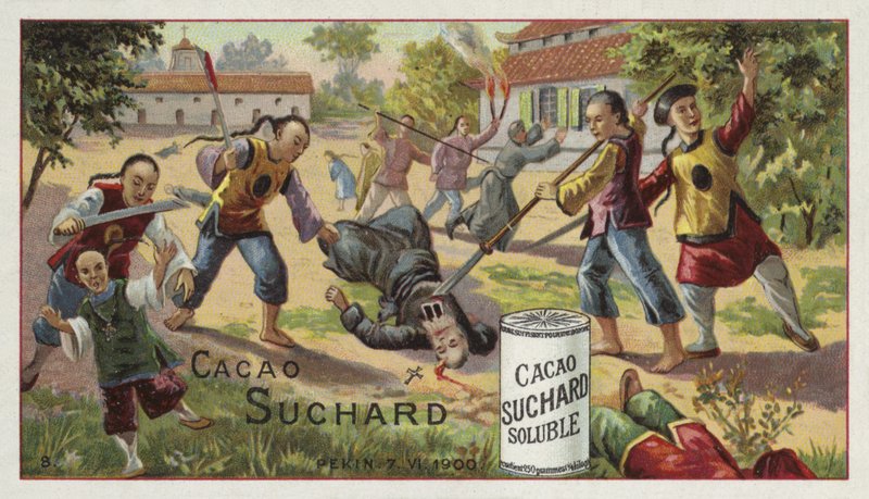 Meurtre de chrétiens, Pékin, Révolte des Boxers, 7 juin 1900 - European School