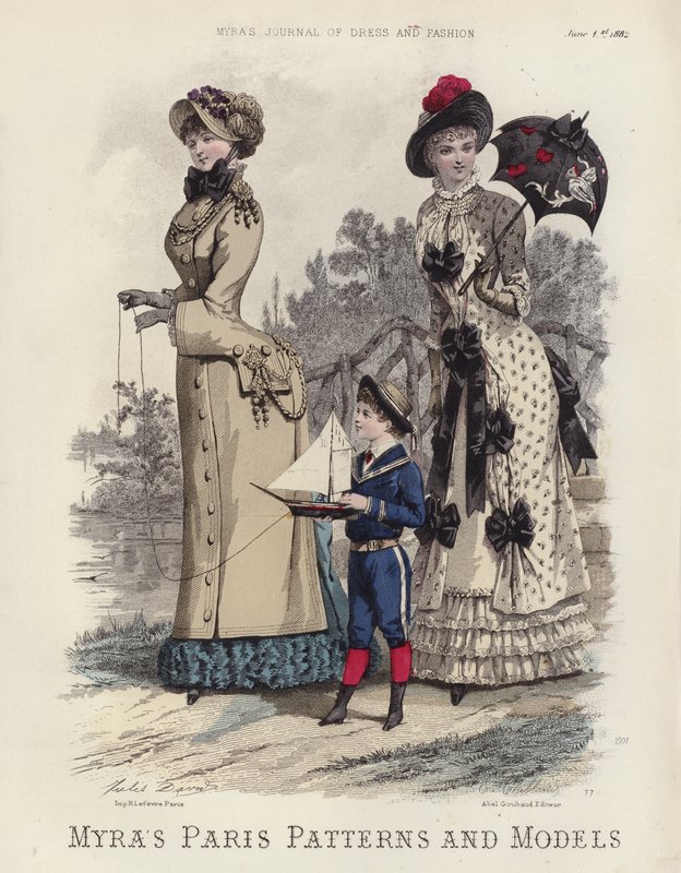 Modèles et patrons de Paris de Myra - European School