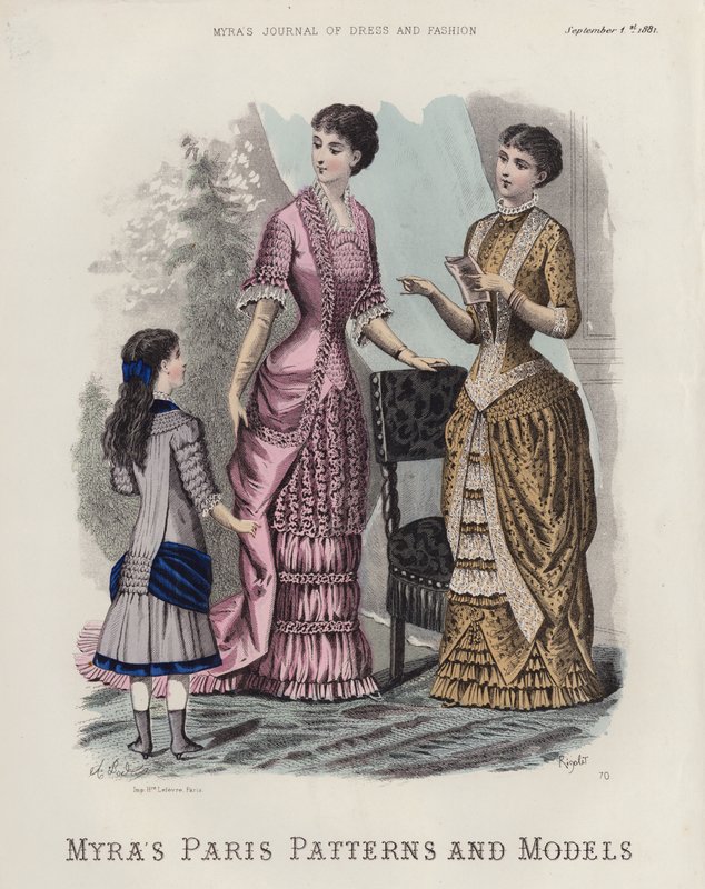 Modèles et patrons de Paris de Myra - European School