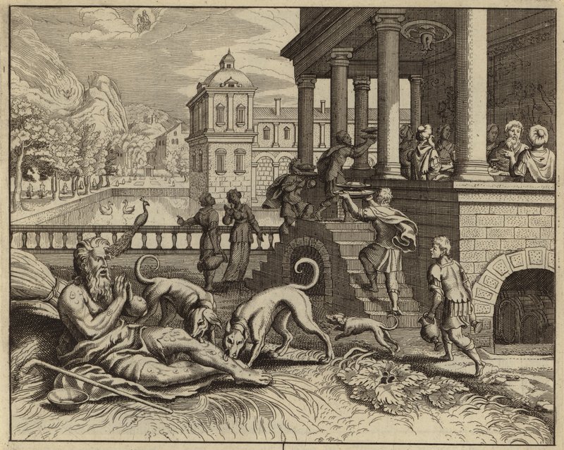 Parabole du riche et de Lazare le mendiant - European School