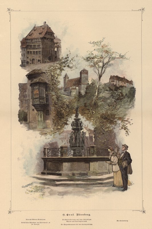 Bâtiments remarquables à Nuremberg, Allemagne - European School