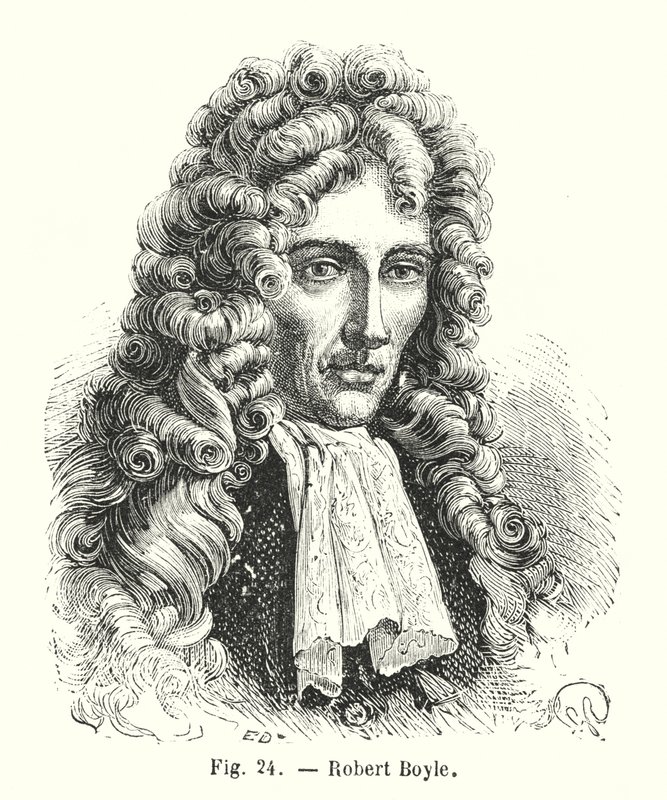 Robert Boyle (gravure) - European School