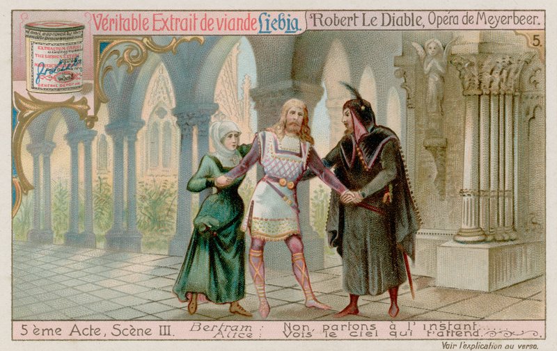 Robert est déchiré entre Bertram et Alice - European School