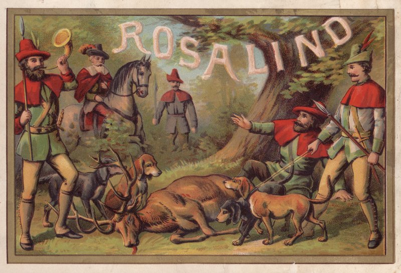 Rosalind (chromolitho) - European School