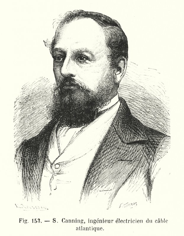 S. Canning, ingénieur électricien du câble atlantique - European School