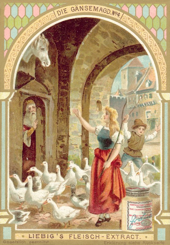 Scène du conte de fées des frères Grimm La Jeune Fille sans mains - European School