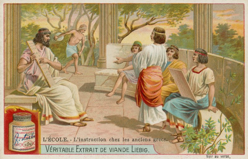 École dans la Grèce Antique - European School