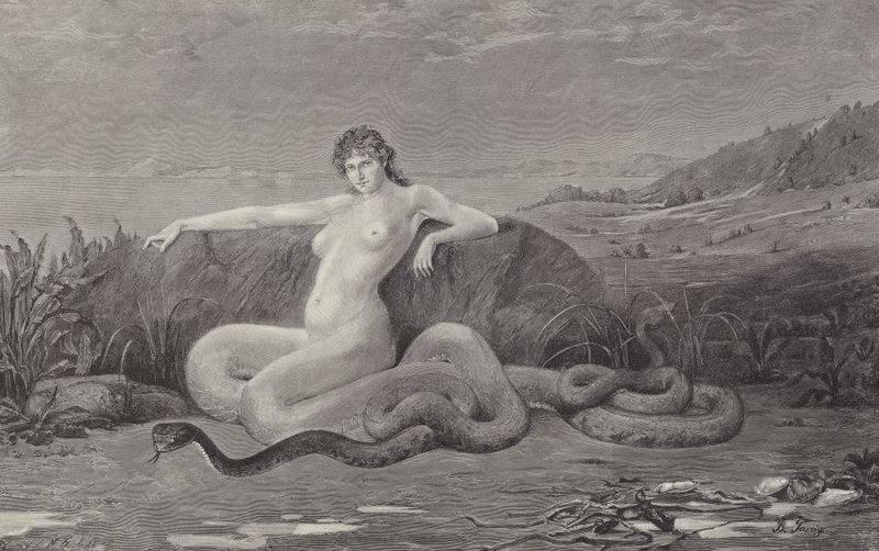 Sirène (gravure) - European School