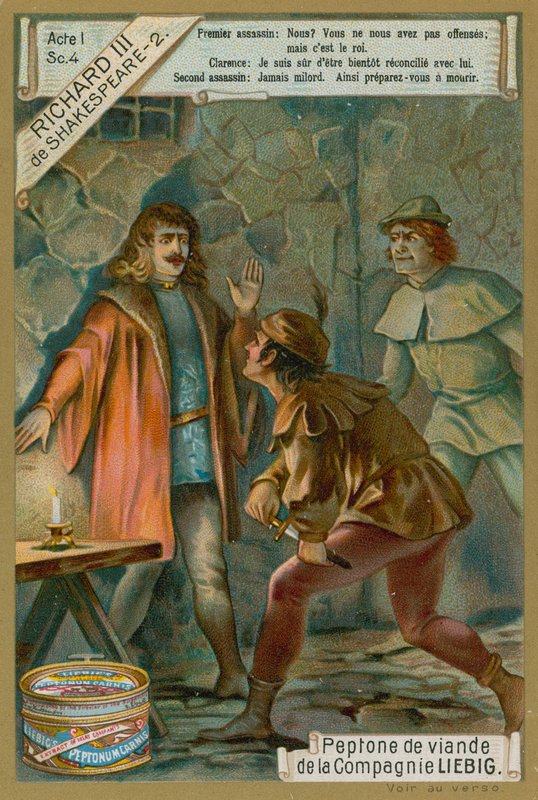 Le duc de Clarence et ses assassins, Acte I, Scène IV de 