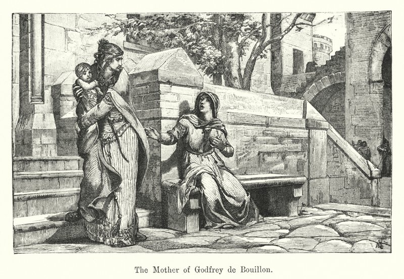 La mère de Godefroy de Bouillon - European School