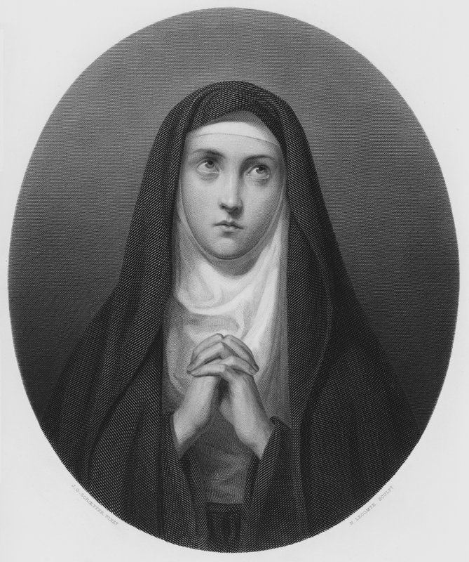 La Nonne (gravure) - European School