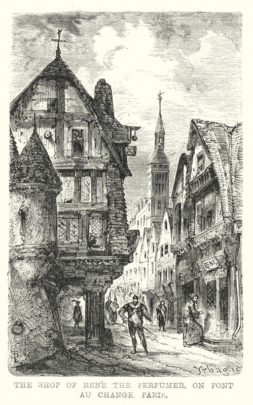 La Boutique de René le Parfumeur, sur le Pont au Change, Paris - European School