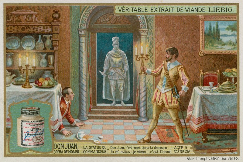 La statue du Commandeur arrive pour dîner - European School