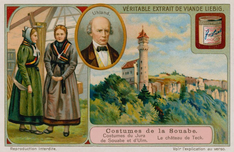Les vêtements de Jura et Ulm, Ludwig Uhland et le château de Teck - European School