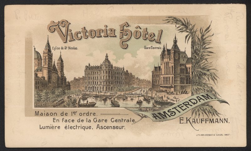 Hôtel Victoria, Amsterdam - European School