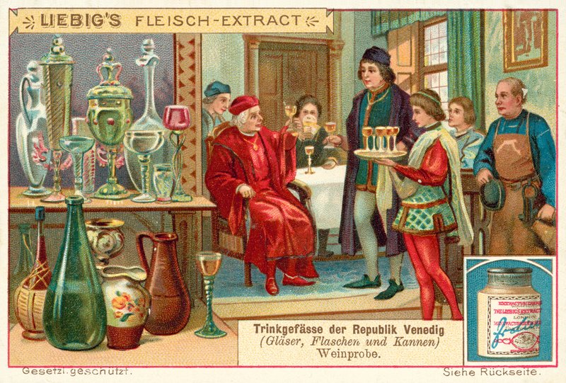 Dégustation de vin dans la République de Venise - European School