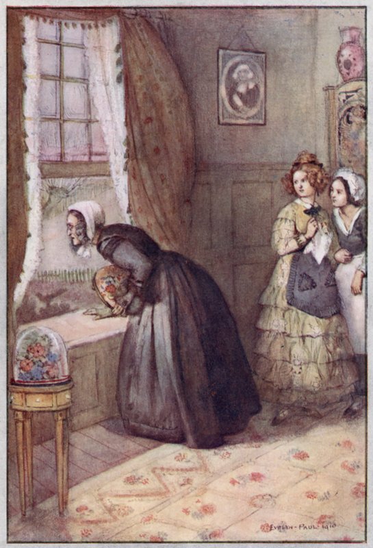 Illustration pour Cranford par Mrs Gaskell - Evelyn Paul