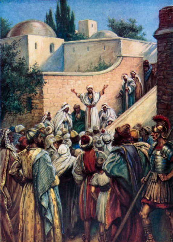 Pierre leur parle de Jésus - Evelyn Stuart Hardy
