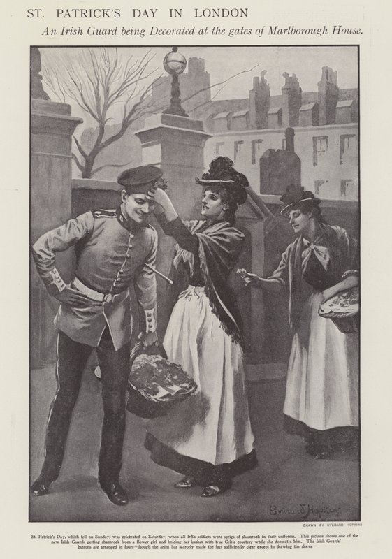 La Saint-Patrick à Londres - Everard Hopkins