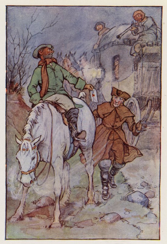 Illustration pour Un conte de deux villes de Charles Dickens - F. M. B. Blaikie