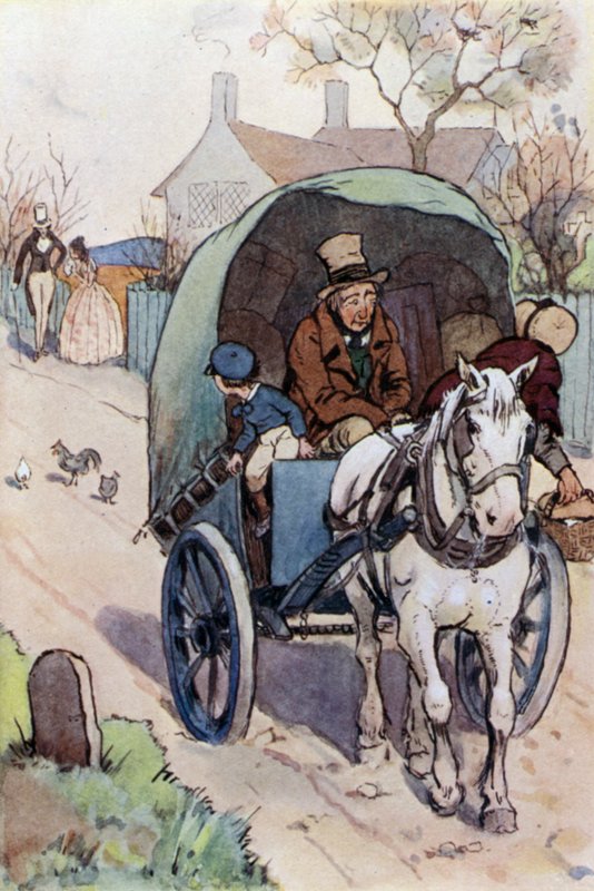 Illustration pour David Copperfield - F. M. B. Blaikie