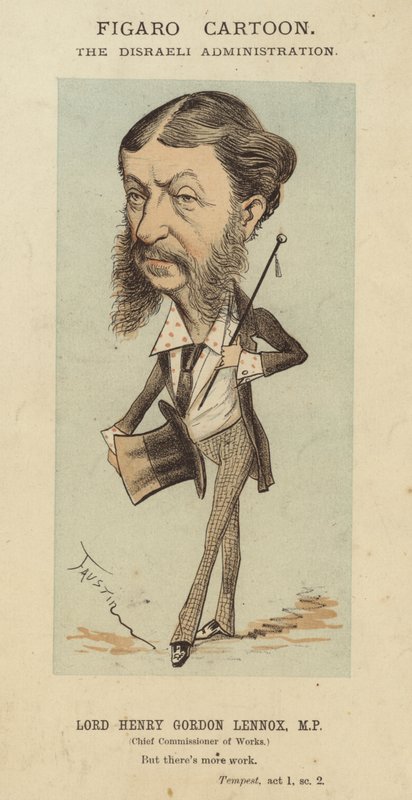 Lord Henry Gordon-Lennox, homme politique conservateur britannique et ministre du gouvernement dans l