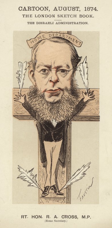 R A Cross, homme politique conservateur britannique et ministre de l