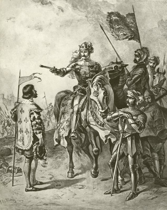 Le Roi Henri V, Acte IV, Scène VII - Felix Octavius Carr Darley