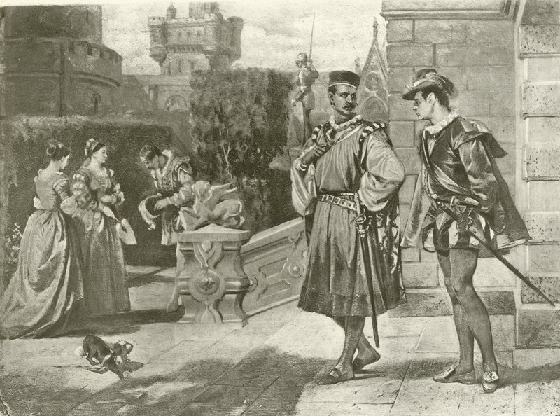 Othello. Acte III, Scène III - Felix Octavius Carr Darley